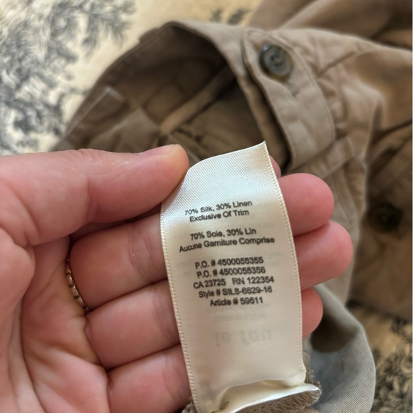 WILFRED ARITZIA - linen blend shorts - Picture 7 of 12